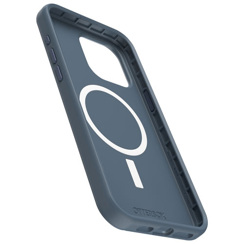 OtterBox Symmetry Fitted Hard Shell Case with MagSafe for iPhone 15 Pro Max - Blue