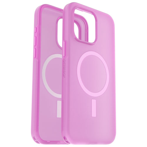 OtterBox Symmetry SoftTouch Fitted Hard Shell Case with MagSafe for iPhone 15 Pro Max - Purple