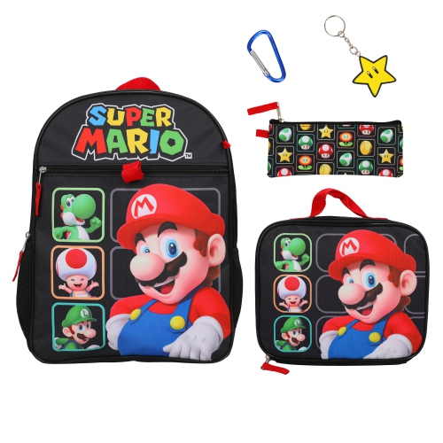 Super Mario Bros. 16" Backpack Sets