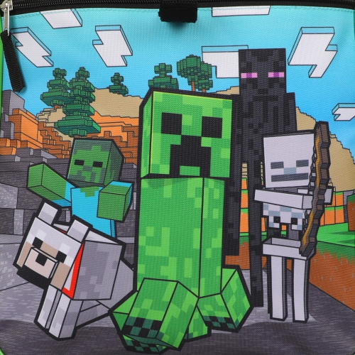 Minecraft Adventure Mode 5 Piece Kids 16" Backpack Set
