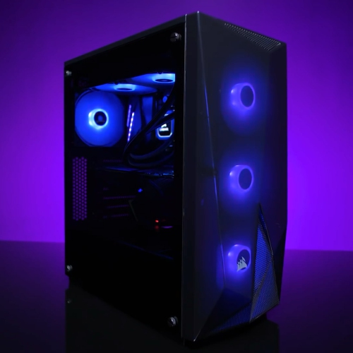 ZONIC  Gaming PC- Liquid Cooled - Amd Ryzen 7 5800X 8-Core, 32GB Ram, Geforce Rtx 4060 Ti, 1Tb Nvme M.2SSD, 4Tb HD, Built-In Wifi Mb, Windows 1Pro