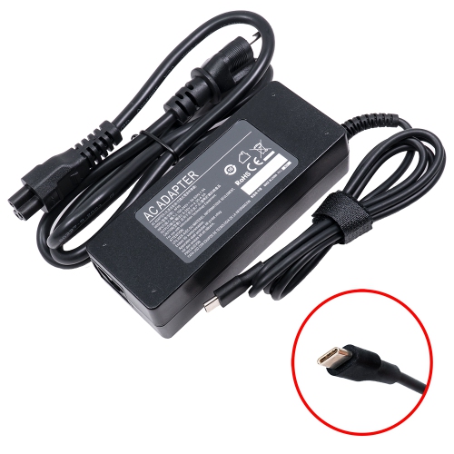 BATTDEPOT  Lenovo L13 L490 L590 V320 P14S Gen 1 P43S 65W Dc5-20V USB C Type C Laptop Ac Adapter Charger