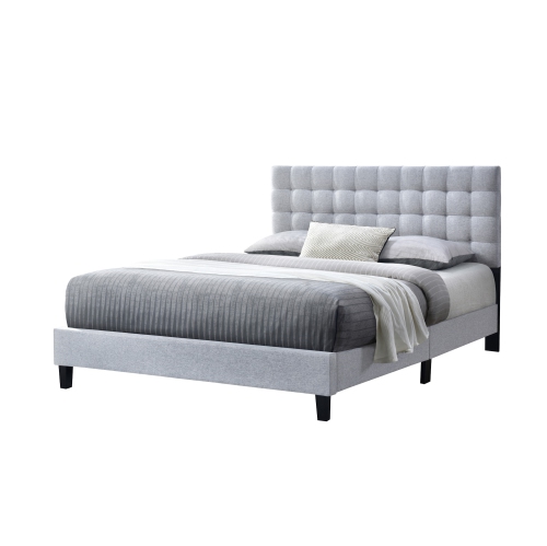 Queensons Washington Bed (Fabric Grey)