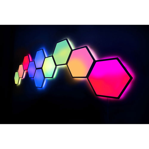 GE Cync Dynamic Effects Hexagon Light Panels - Smarter Kit - 7 Panels