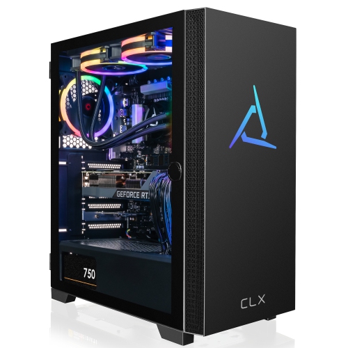 CLX SET Gaming Desktop-Liquid Cooled Intel Core i9 12900KF 3.2GHz