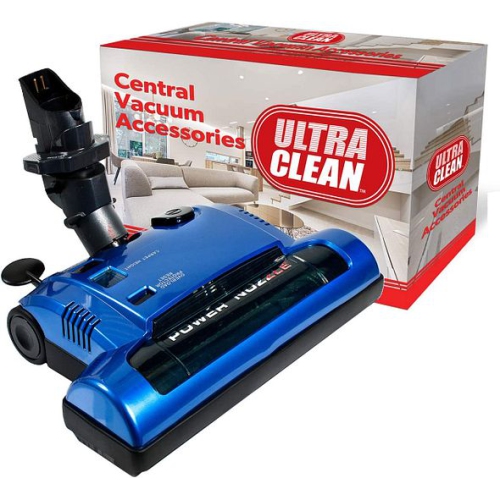 ULTRA CLEAN  Advanced Electric Powerhead With Integrated Wand for Central Vacuum Systems (Blue)