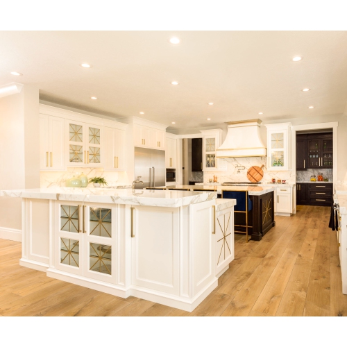 BAZZ – Ensemble de 6 luminaires encastrés à DEL blancs de 4 po, DISK5CCT4W6