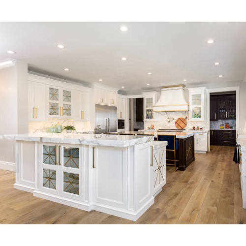 BAZZ – Ensemble de 6 luminaires encastrés à DEL blancs de 4 po, DISK5CCT4W6