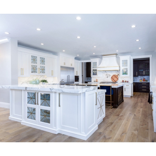 BAZZ – Ensemble de 6 luminaires encastrés à DEL blancs de 4 po, DISK5CCT4W6