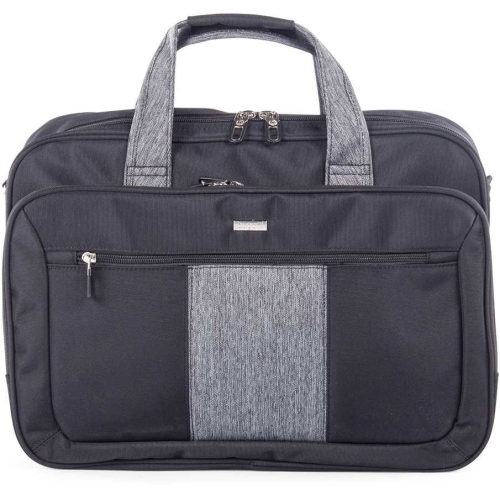 Bugatti – Étui de transport pour 17,3 po, noir, gris