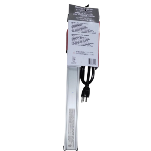 WPB-16 3FT 6 Outlet Metal Power Bar 1875W