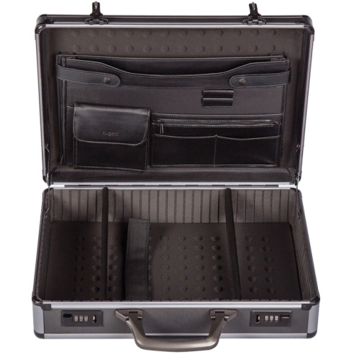 Bugatti Carrying Case for 17.3" Notebook, Tablet - Gun Metallic