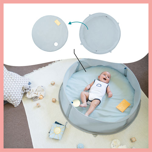Babymoov Aquani Anti-UV Travel Play Tent & Pool - Marine