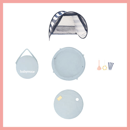 Babymoov Aquani Anti-UV Travel Play Tent & Pool - Marine