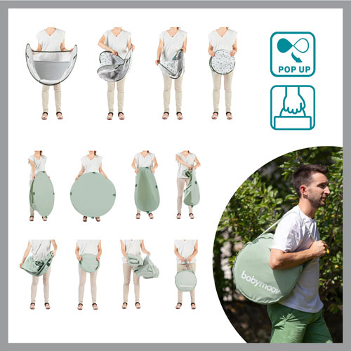 Tente de jeu de voyage anti-UV et piscine Aquani de Babymoov - Provence