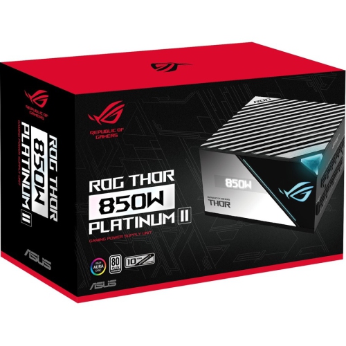 ASUS ROG Thor 850P2 Gaming 850W Fully Modular Power Supply with OLED Display