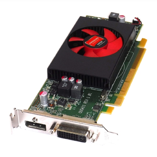 Refurbished - AMD Radeon R5 240 1GB High-Performance Graphics card, PCIe 3.0, Low profile Video card, DVI, Display port, Including DP to HDMI Adapter