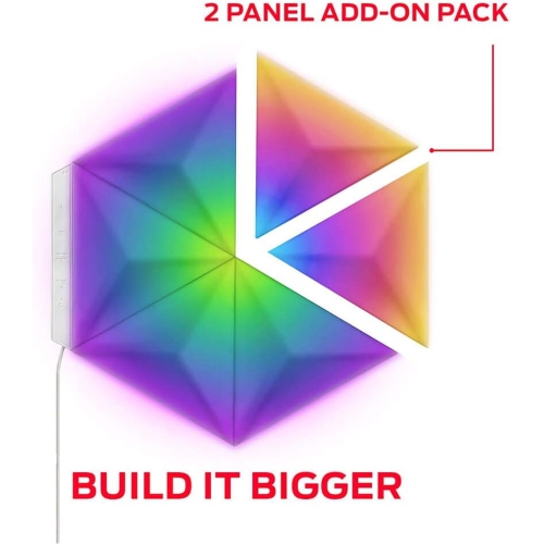 2 panneaux lumineux DEL intelligents et réactifs au son de Monster