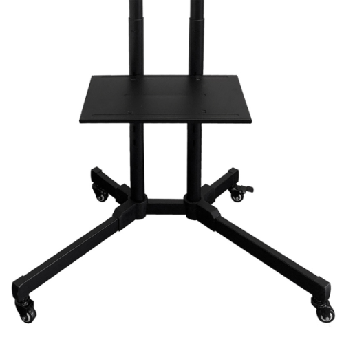 Xtreme XMB1-0133-BLK Rolling TV Stand, Adjustable Tilt, Television Sizes 32''-80'' inch, Wheels with lock