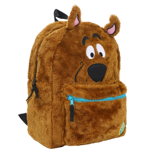 Scooby-Doo! Big Face Reversible 16" Plush Backpack with Ears