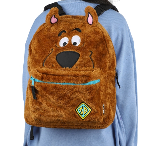 Scooby-Doo! Big Face Reversible 16" Plush Backpack with Ears