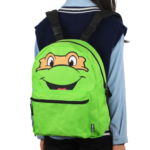 Teenage Mutant Ninja Turtles – Sac à dos réversible Michelangelo de 16 po