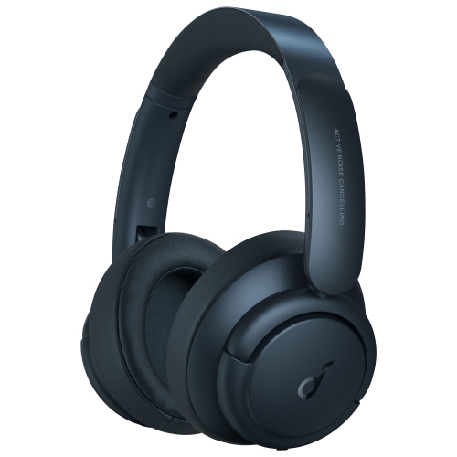 Image 1 de 4.. Remis à neuf - Casque d'écoute Bluetooth à suppression du bruit Life Tune Pro Soundcore d'Anker (Bleu)