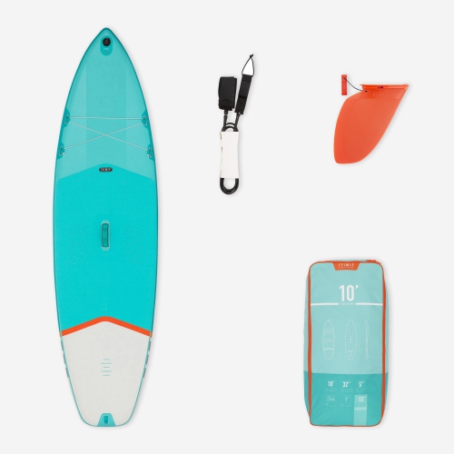 ITIWIT  Decathlon - 10Ft Inflatable Stand Up Paddle Board 10'x32"x5" - Upgraded Sup Paddle Boards - Free Aluminum Paddle