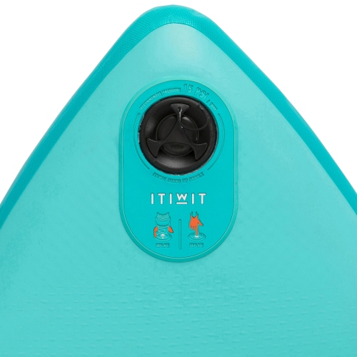 Decathlon ITIWIT - 10FT Inflatable Stand up Paddle Board 10'x32"x5" - upgraded SUP paddle boards - Free Aluminum Paddle