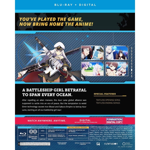 Azur Lane: The Complete Series [Blu-Ray]