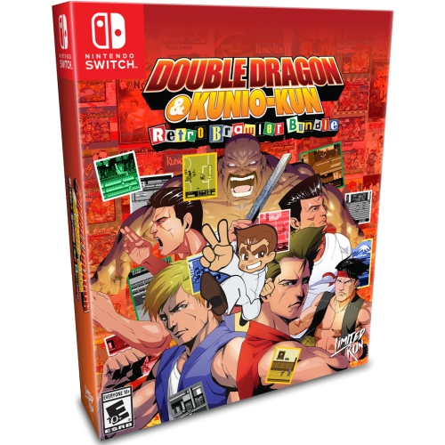 LIMITED RUN  Double Dragon & Kunio-Kun Retro Brawler Bundle - Classic Edition - #115 [Nintendo Switch]