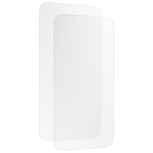 Insignia Anti-Reflective Glass Screen Protector For iPhone 15 - 2 Pack - Only at Best Buy