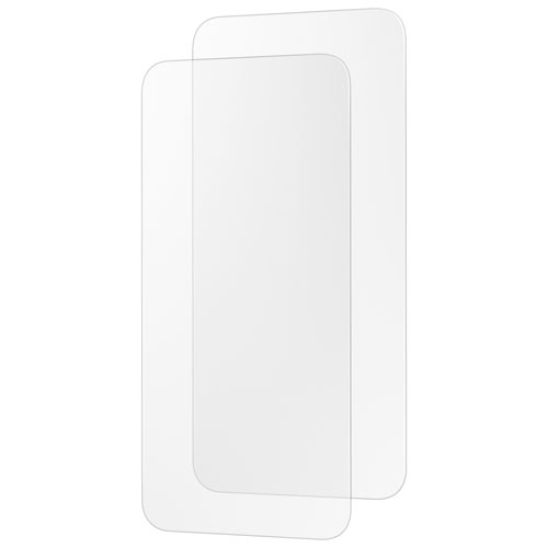 Insignia Anti-Reflective Glass Screen Protector For iPhone 15 Plus - 2 Pack - Only at Best Buy