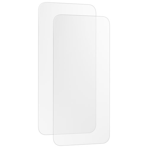 Insignia Anti-Reflective Glass Screen Protector For iPhone 15 Plus - 2 Pack - Only at Best Buy