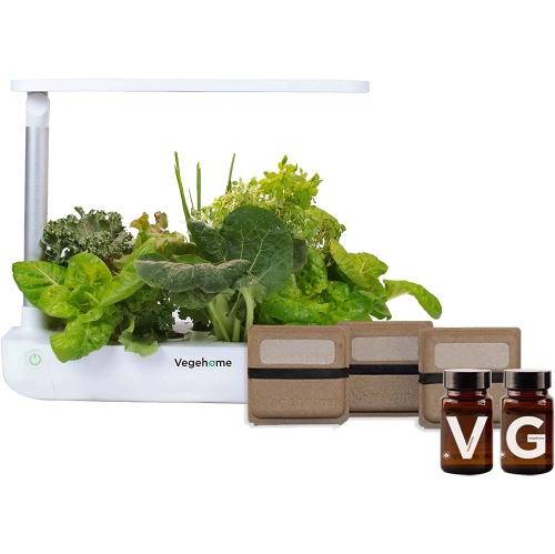 VEGEHOME  Jardin Hydroponic Indoor Garden With 6 Pods Starter Kit