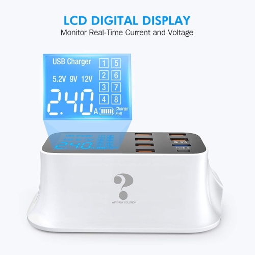 Replacement USB Rapid Charging Hub With Quick Charge 3.0 (A19Q)