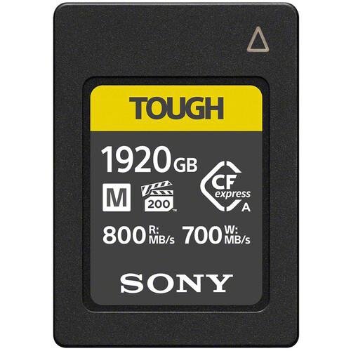 Carte mémoire CFexpress type A ROBUSTE de 1920GB Go de Sony