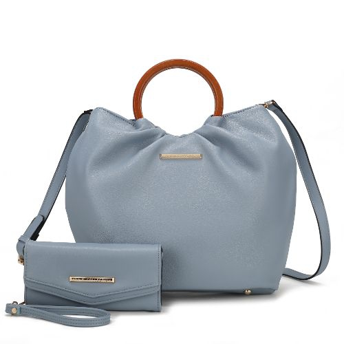 Ensemble De 3 Sacs à Main En Cuir Vegan - Fourre-tout, Sac à Bandoulière, Pochette - Grandes Capacités, élégant - Pour Femme