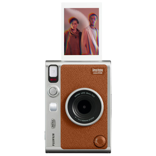 Fujifilm Instax mini Evo Instant Camera - Brown | Best Buy Canada