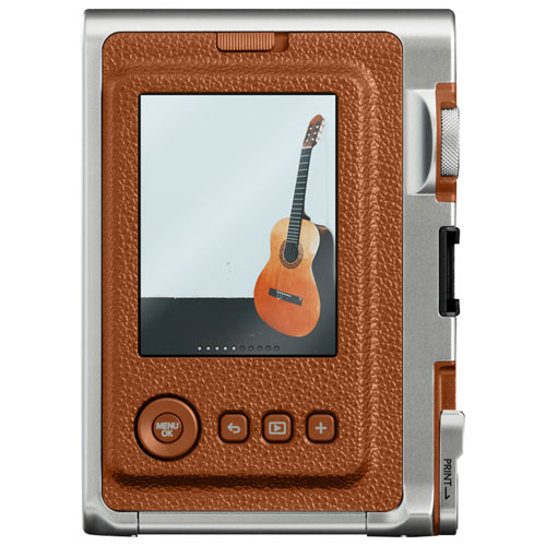 Caméra instantanée Instax mini Evo de Fujifilm - Brun