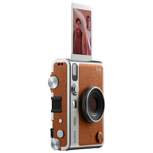 Caméra instantanée Instax mini Evo de Fujifilm - Brun