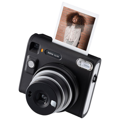 Fujifilm Instax SQUARE SQ40 Instant Camera - Black