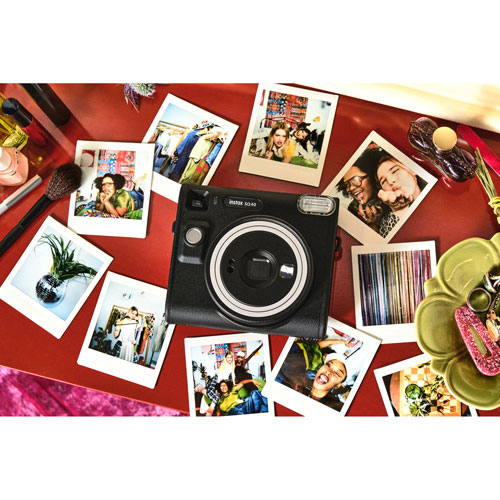 Fujifilm Instax SQUARE SQ40 Instant Camera - Black