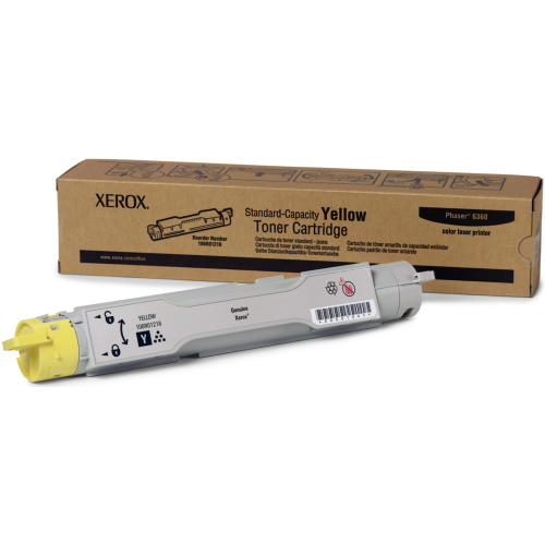 ** 365 DAYS WARRANTY ** / Xerox 106R01216, Yellow Original Toner Cartridge, For Phaser Xerox Phaser 6360, 6360DNX. By AZX-DEALS CANADA **Extra