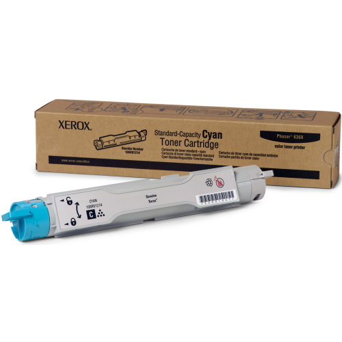 ** 365 DAYS WARRANTY ** / Xerox 106R01214, Cyan Original Toner Cartridge, For Phaser Xerox Phaser 6360, 6360DNX. By AZX-DEALS CANADA **Extra Savings
