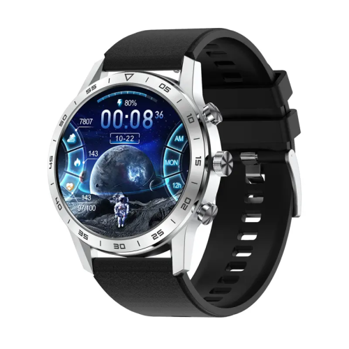 ISPEKTRUM iS70 Smart Watch 1.43" HD AMOELD Screen Bluetooth Calls & Text Waterproof Multiple Sports & Fitness Tracker Heart Rate & BP Monitor works w