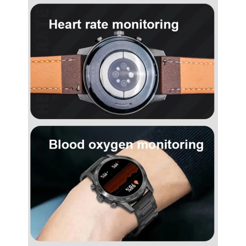 ISPEKTRUM iS70 Smart Watch 1.43" HD AMOELD Screen Bluetooth Calls & Text Waterproof Multiple Sports & Fitness Tracker Heart Rate & BP Monitor works