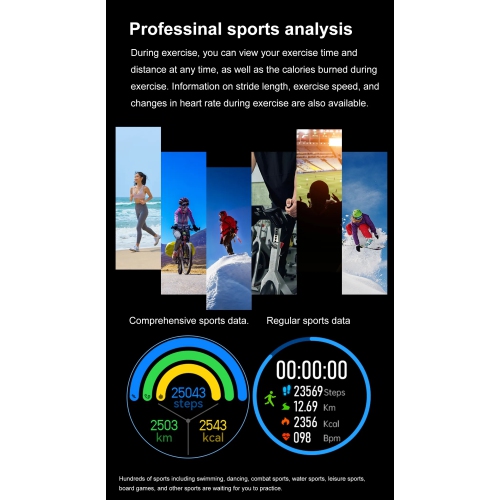 ISPEKTRUM iS70 Smart Watch 1.43" HD AMOELD Screen Bluetooth Calls & Text Waterproof Multiple Sports & Fitness Tracker Heart Rate & BP Monitor works