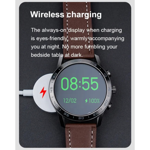 ISPEKTRUM iS70 Smart Watch 1.43" HD AMOELD Screen Bluetooth Calls & Text Waterproof Multiple Sports & Fitness Tracker Heart Rate & BP Monitor works