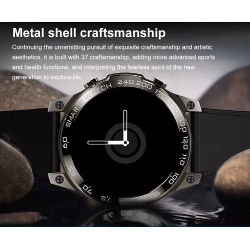 ISPEKTRUM iS50 Smart Watch 1.43" HD AMOELD Screen Bluetooth Calls & Text Waterproof Multiple Sports & Fitness Tracker Heart Rate & BP Monitor works